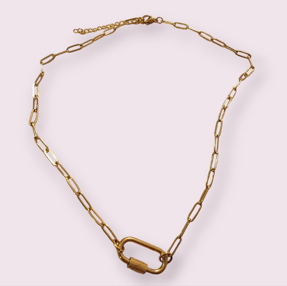 Price drop!! NWB slide Lock Necklace